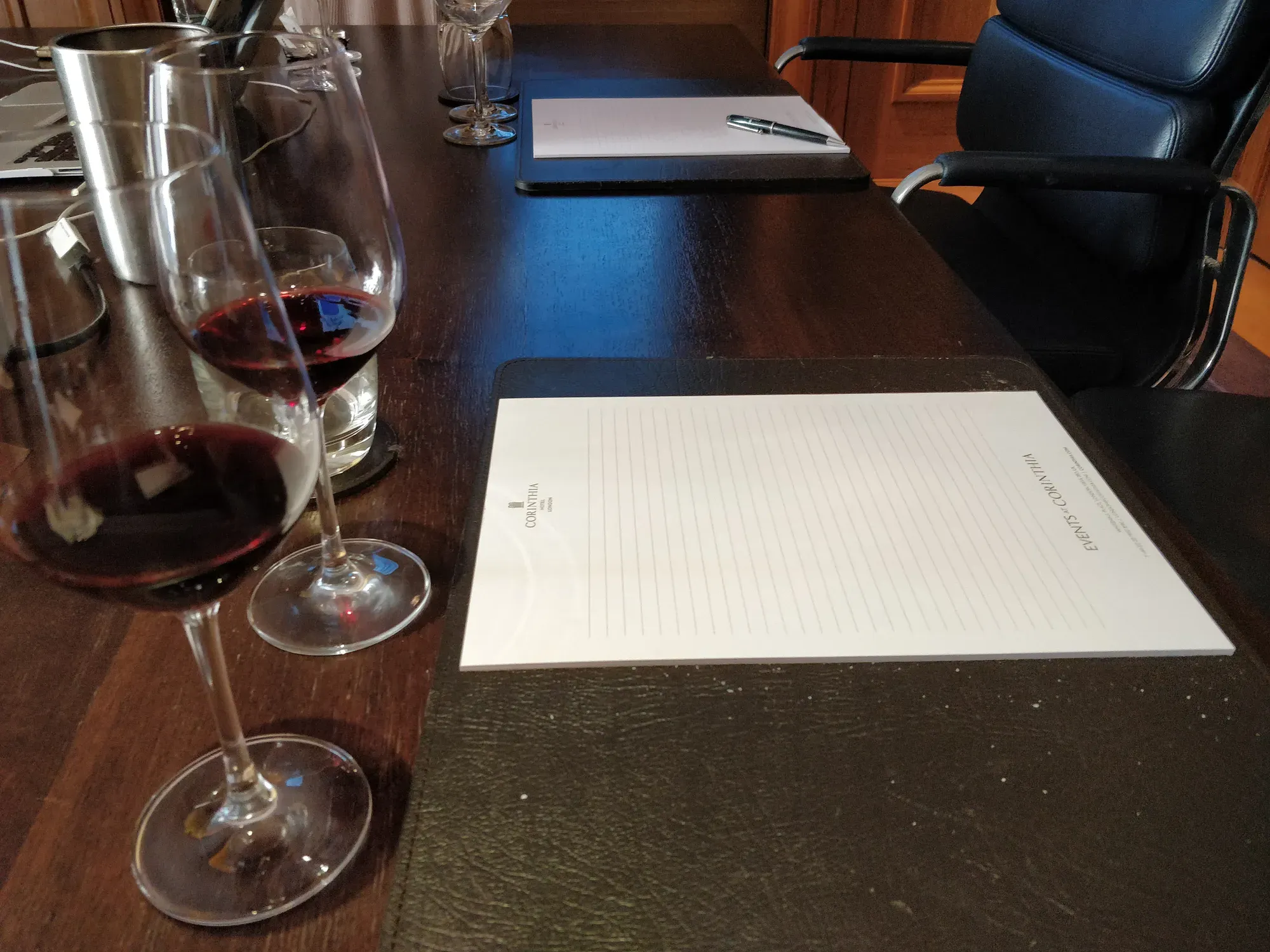 Tasting classes, snapshot from my WSET Level 2 course
